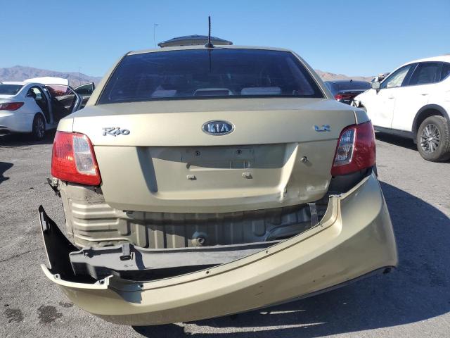 KNADH4A37B6918271 - 2011 KIA RIO BASE ოქროსფერი ფოტო 6
