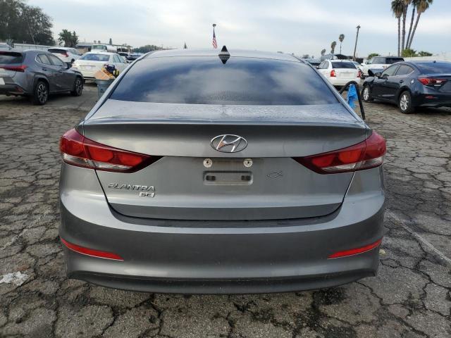 KMHD74LF8HU086176 - 2017 HYUNDAI ELANTRA SE GRAY photo 6