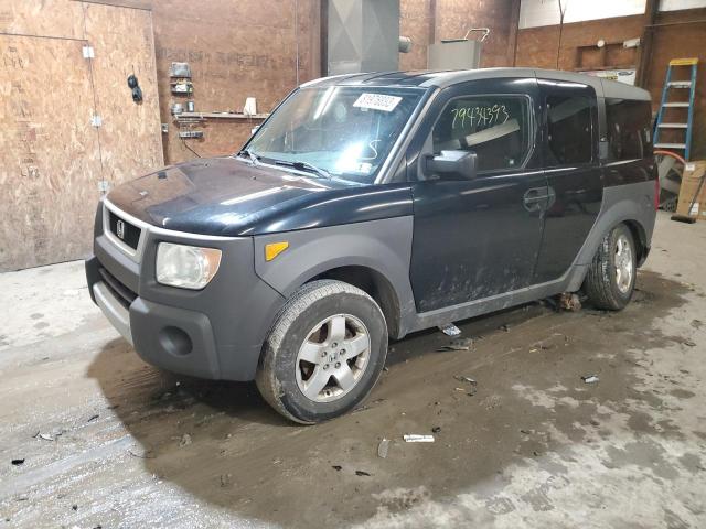 5J6YH27544L023448 - 2004 HONDA ELEMENT EX BLACK photo 1