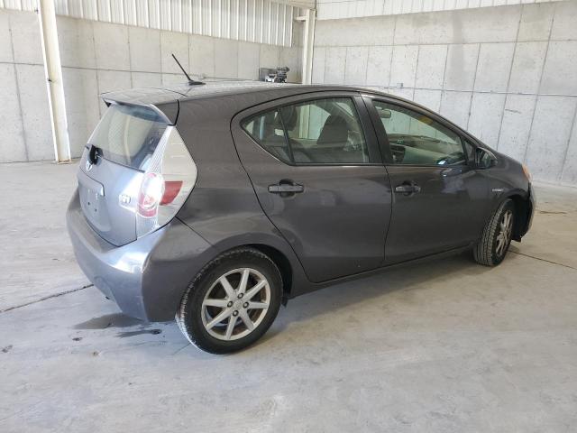 JTDKDTB36C1514813 - 2012 TOYOTA PRIUS C GRAY photo 3