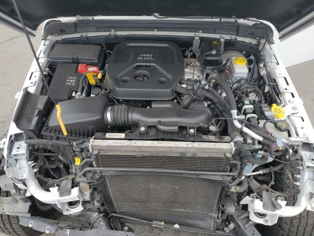 1C4HJXDN5MW650444 - 2021 JEEP WRANGLER U SPORT 白色 照片 12