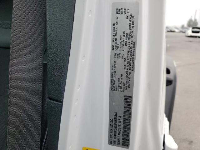 1C4HJXDN5MW650444 - 2021 JEEP WRANGLER U SPORT 白色 照片 14