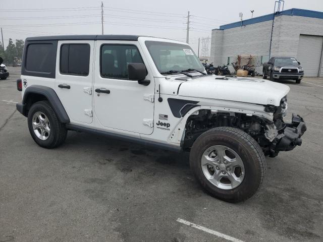1C4HJXDN5MW650444 - 2021 JEEP WRANGLER U SPORT 白色 照片 4