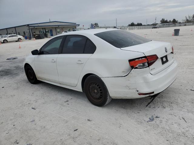 3VW267AJ5GM216275 - 2016 VOLKSWAGEN JETTA S WHITE photo 2