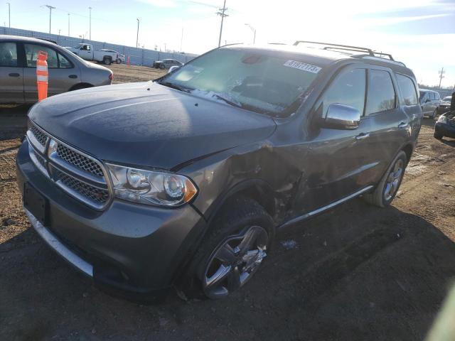 1C4RDJEG4DC518012 - 2013 DODGE DURANGO CITADEL GRAY photo 1