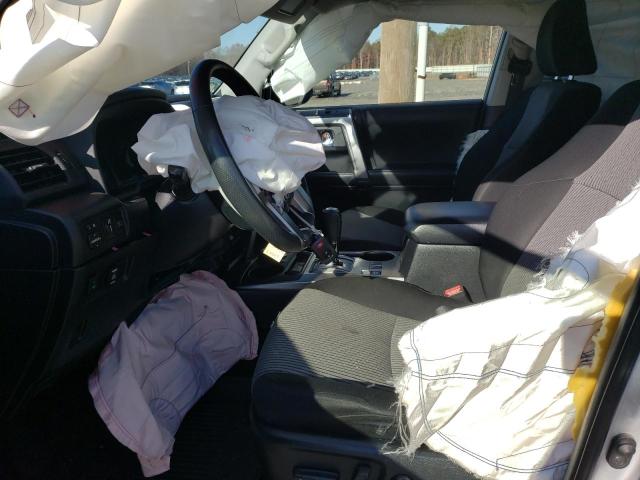 JTEMU5JR7M5906098 - 2021 TOYOTA 4RUNNER SR5/SR5 PREMIUM فضي صورة 7