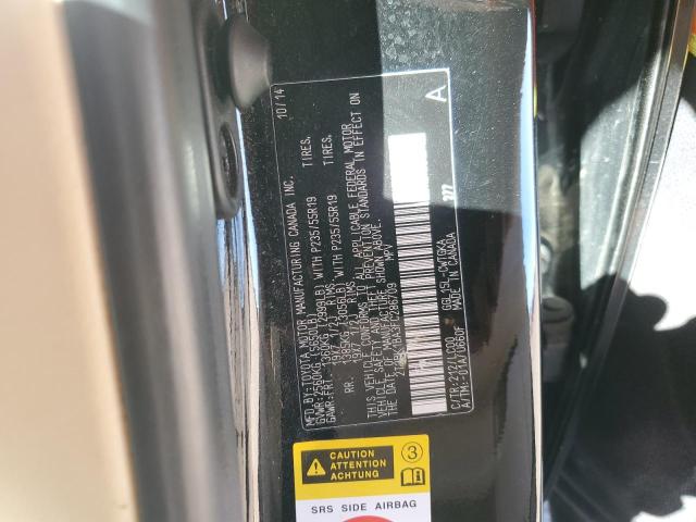 2T2BK1BA3FC286709 - 2015 LEXUS RX 350 BASE 黑色 照片 14