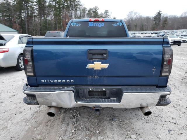 1GCVKPEC8FZ447319 - 2015 CHEVROLET SILVERADO K1500 BLUE photo 6