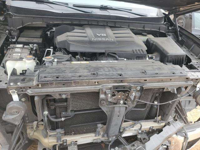 1N6AA1EJ2JN501269 - 2018 NISSAN TITAN S GRAY photo 11