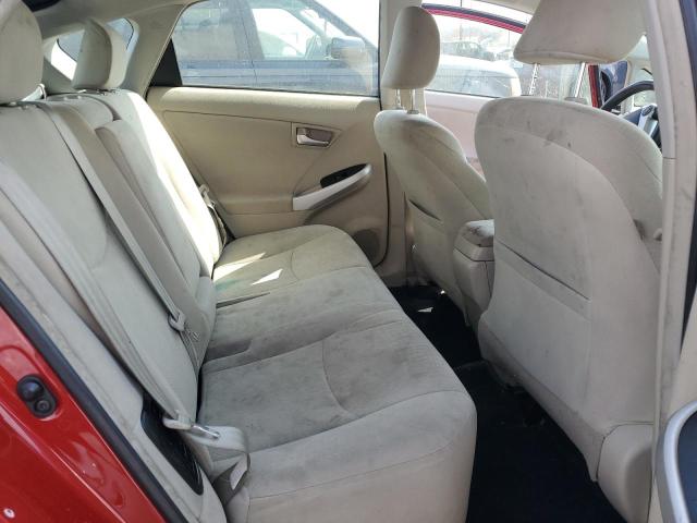 JTDKN3DUXF0405865 - 2015 TOYOTA PRIUS 红色 照片 10