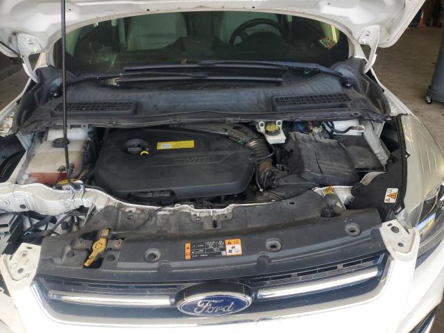 1FMCU9JX2EUB70356 - 2014 FORD ESCAPE TITANIUM WHITE photo 12