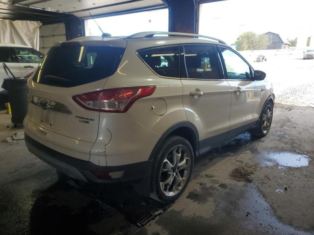1FMCU9JX2EUB70356 - 2014 FORD ESCAPE TITANIUM WHITE photo 3