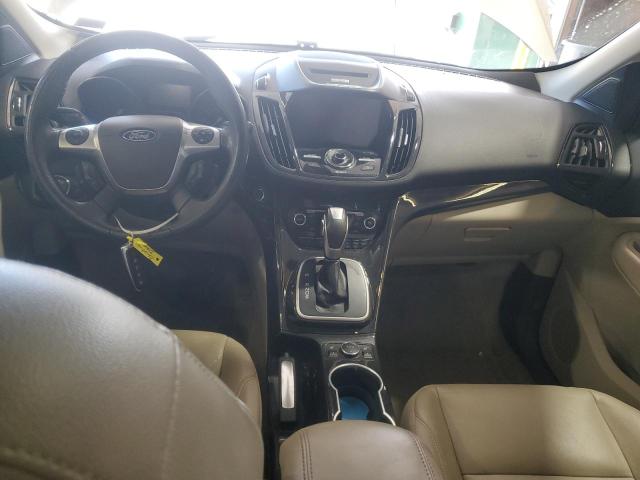 1FMCU9JX2EUB70356 - 2014 FORD ESCAPE TITANIUM WHITE photo 8