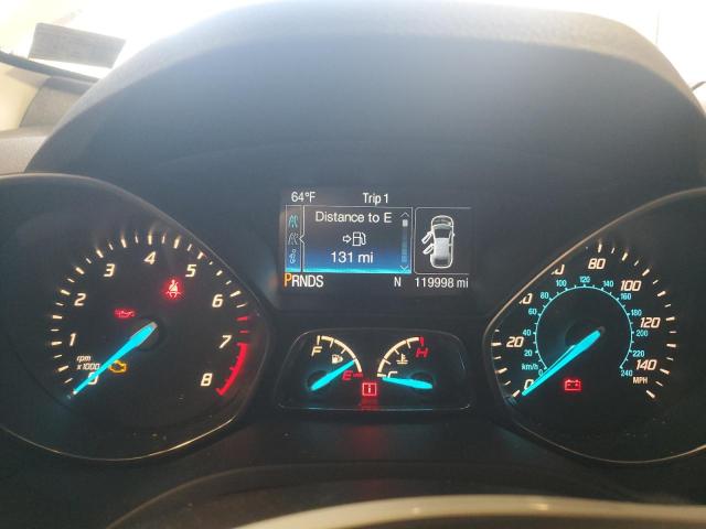 1FMCU9JX2EUB70356 - 2014 FORD ESCAPE TITANIUM WHITE photo 9