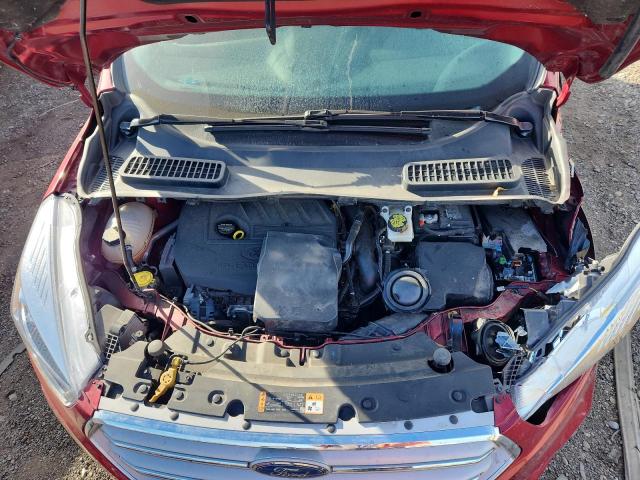 1FMCU0HD5JUC30261 - 2018 FORD ESCAPE SEL Бордовый фото 12