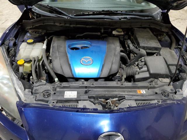 JM1BL1V71C1583916 - 2012 MAZDA 3 I BLUE photo 11