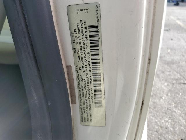 3VWFW31C18M512018 - 2008 VOLKSWAGEN NEW BEETLE TRIPLE WHITE WHITE photo 13