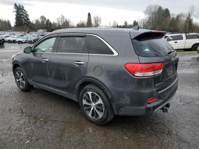 5XYPHDA1XGG049913 - 2016 KIA SORENTO EX BLUE photo 2