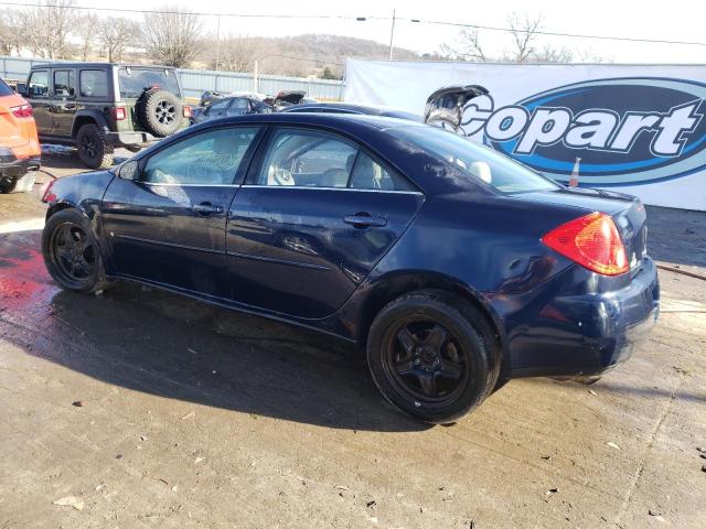 1G2ZG57B784104016 - 2008 PONTIAC G6 BASE BLUE photo 2