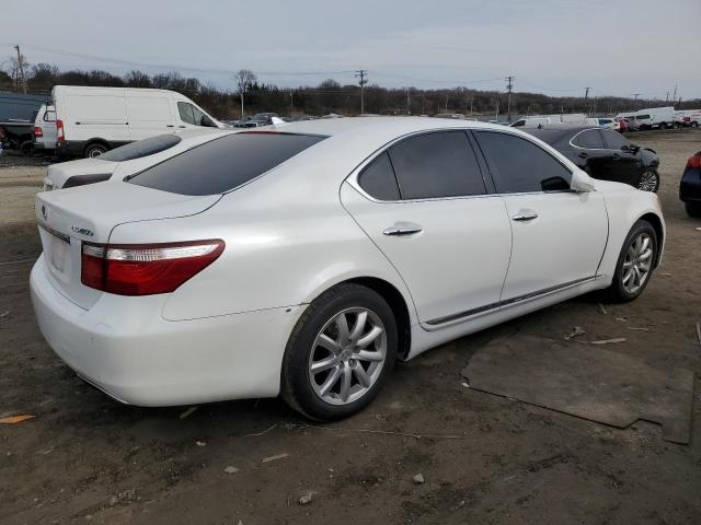 JTHBL46F175040795 - 2007 LEXUS LS 460 WHITE photo 3