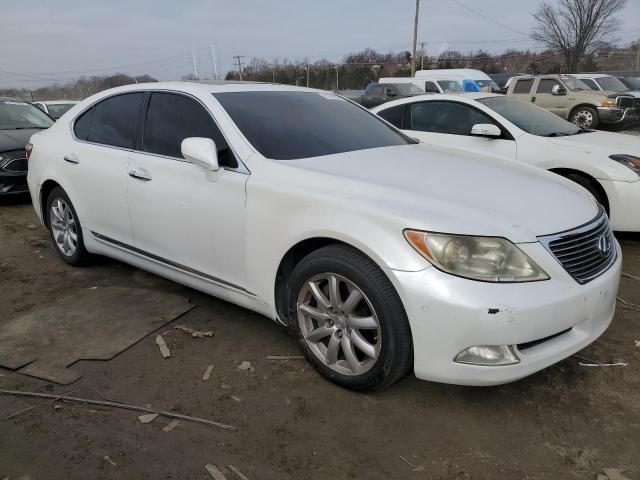 JTHBL46F175040795 - 2007 LEXUS LS 460 WHITE photo 4