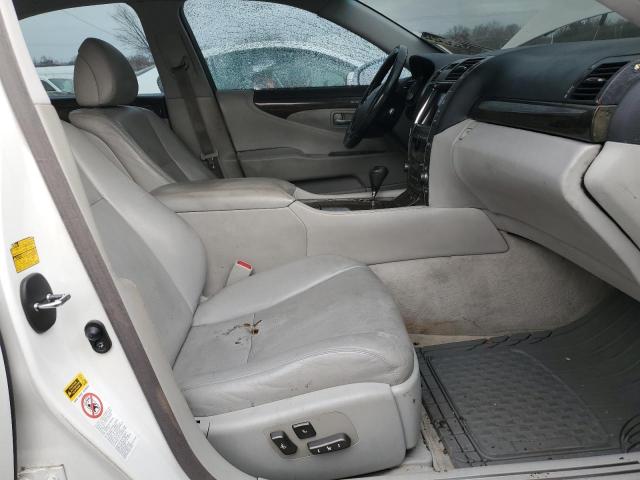 JTHBL46F175040795 - 2007 LEXUS LS 460 WHITE photo 7