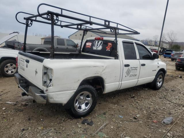 1D7HA18228J104206 - 2008 DODGE RAM 1500 ST WHITE photo 3