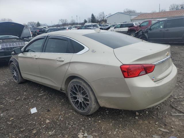 2G11Y5SL7E9257874 - 2014 CHEVROLET IMPALA LS GOLD photo 2