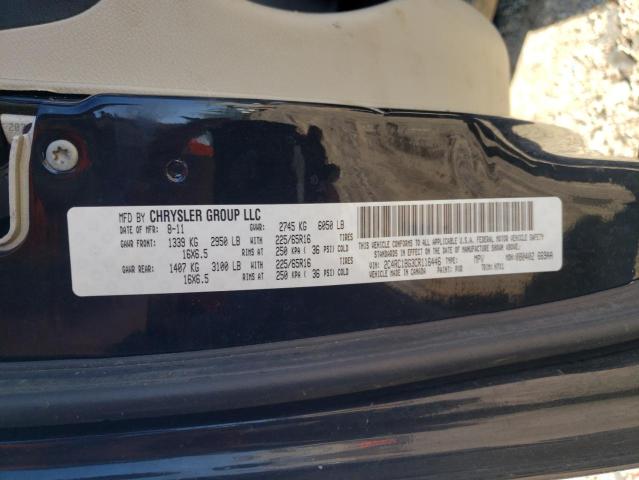 2C4RC1BG3CR116446 - 2012 CHRYSLER TOWN & COU TOURING Grafit foto 13