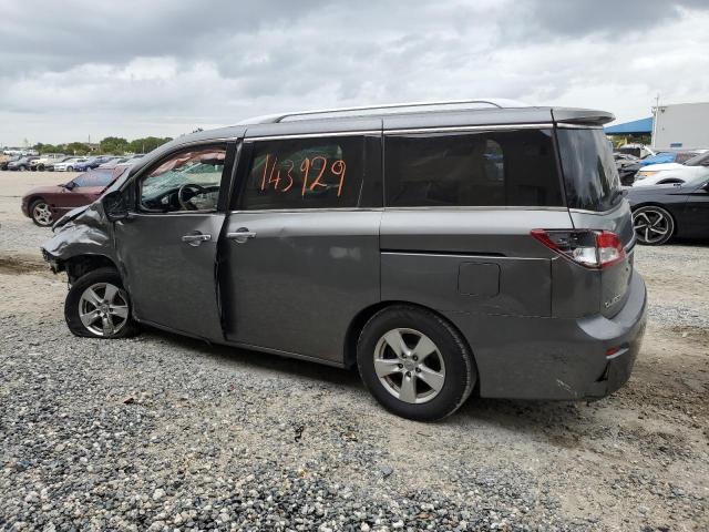 JN8AE2KP8G9153876 - 2016 NISSAN QUEST S GRAY photo 2