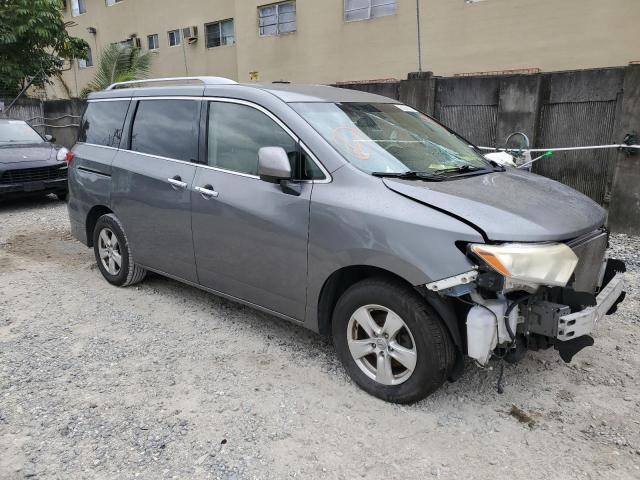 JN8AE2KP8G9153876 - 2016 NISSAN QUEST S GRAY photo 4