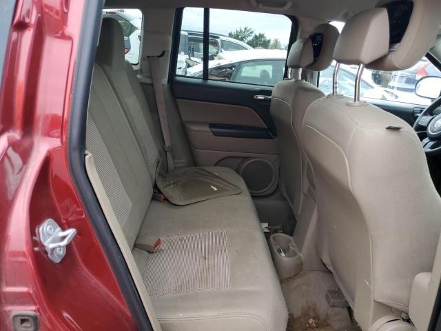 1C4NJCBA9GD753586 - 2016 JEEP COMPASS SPORT RED photo 10