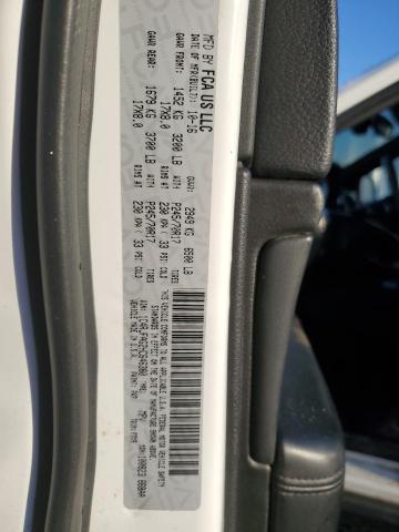 1C4RJFAG2HC646380 - 2017 JEEP GRAND CHEROKEE LAREDO WHITE photo 12