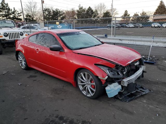 JNKCV64E38M107831 - 2008 INFINITI G37 BASE RED photo 4