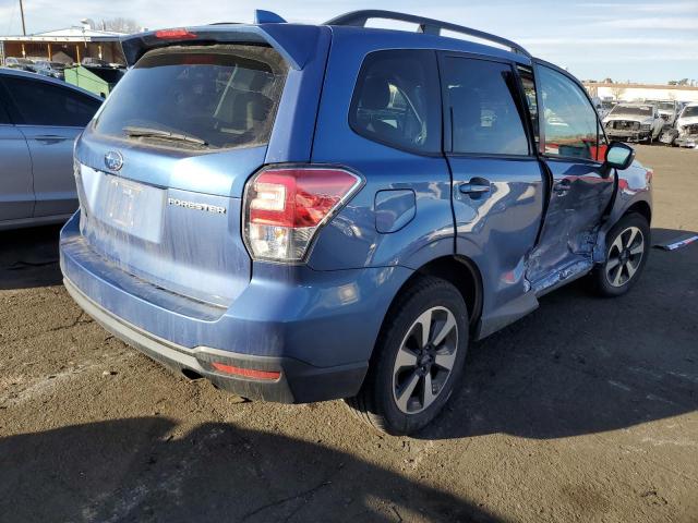 JF2SJAEC1JH467561 - 2018 SUBARU FORESTER 2.5I PREMIUM BLUE photo 3