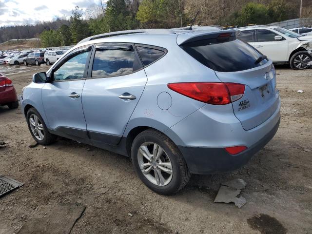 KM8JU3AC8AU096016 - 2010 HYUNDAI TUCSON GLS BLUE photo 2