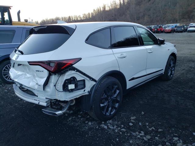 5J8YE1H0XPL042961 - 2023 ACURA MDX A-SPEC WHITE photo 3