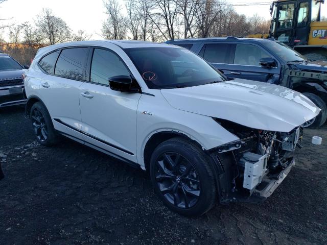 5J8YE1H0XPL042961 - 2023 ACURA MDX A-SPEC WHITE photo 4