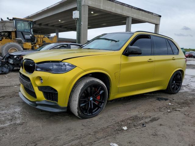 5YMKT6C51G0R77692 - 2016 BMW X5 M YELLOW photo 1