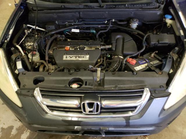 SHSRD78823U135543 - 2003 HONDA CR-V EX BLUE photo 11