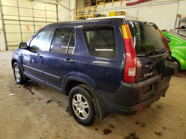 SHSRD78823U135543 - 2003 HONDA CR-V EX BLUE photo 2