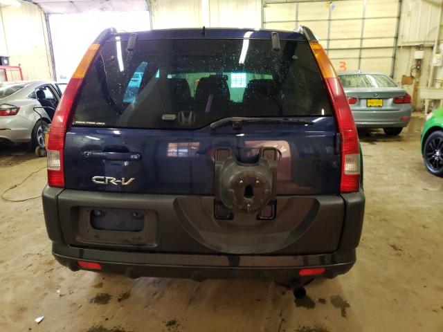 SHSRD78823U135543 - 2003 HONDA CR-V EX BLUE photo 6