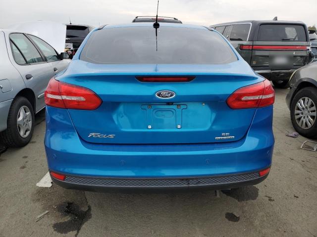 1FADP3F22GL254377 - 2016 FORD FOCUS SE BLUE photo 6