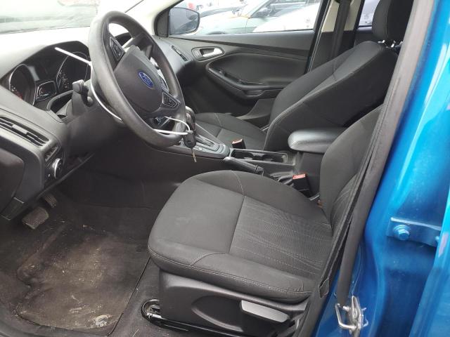 1FADP3F22GL254377 - 2016 FORD FOCUS SE BLUE photo 7