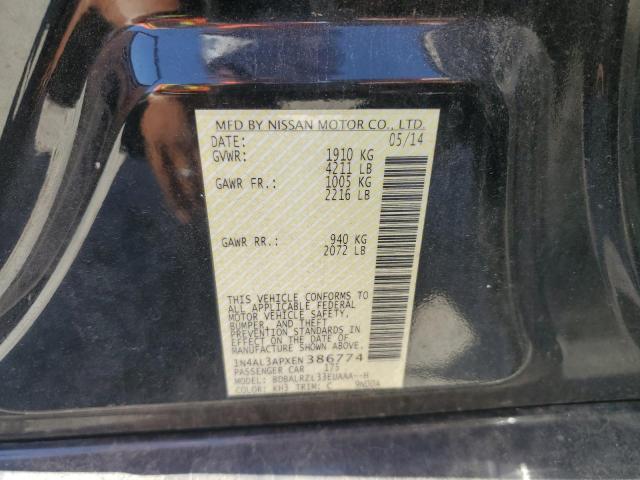 1N4AL3APXEN386774 - 2014 NISSAN ALTIMA 2.5 BLACK photo 12
