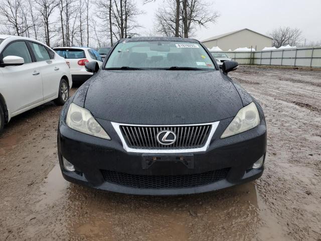 JTHCK262895031099 - 2009 LEXUS IS 250 BLACK photo 5