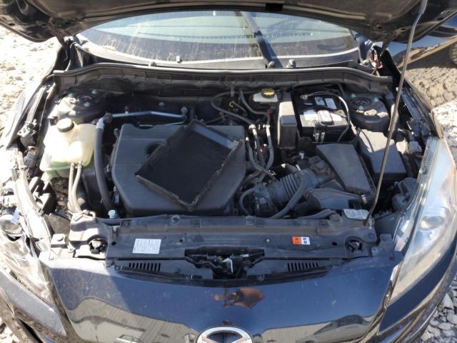 JM1BL1M54B1432843 - 2011 MAZDA 3 S შავი ფოტო 11