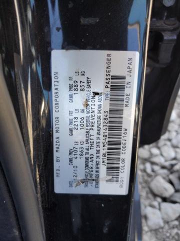 JM1BL1M54B1432843 - 2011 MAZDA 3 S შავი ფოტო 12