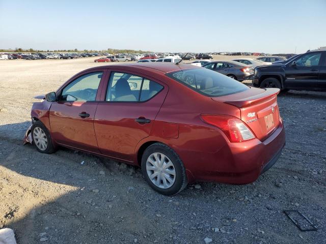3N1CN7AP0HL885059 - 2017 NISSAN VERSA S RED photo 2