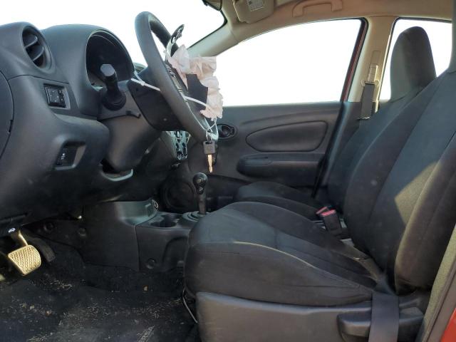 3N1CN7AP0HL885059 - 2017 NISSAN VERSA S RED photo 7